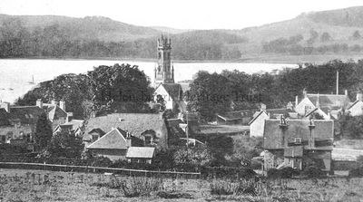 Rhu from behind
An unusual view of Rhu village from the hill behind. Image circa 1926.
