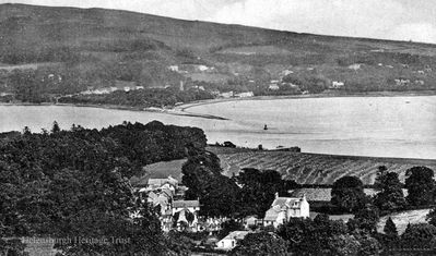 Rhu from Rosneath
A view of Rhu Point, with the bay and the village beyond, taken from the hill above Rosneath. Pre-1945, but image date unknown.
