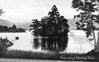 Swan Isle
Swan Isle, which lies in the bay off Aldochlay just south of Luss on Loch Lomondside, is a crannog and one of the earliest examples of human settlement, dating from around 3000BC. These artificial islands were built for security against both human enemies and wild animals. Image date unknown.
