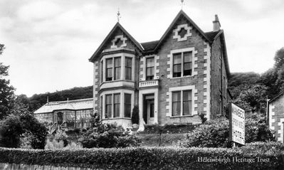 Mambeg Hotel
Mambeg Hotel was a small country hotel on the Rosneath Peninsula overlooking the Gareloch run by a Mrs Anderson from about 1935-39, but was previously and is now a private house called Craiglyon. Two houses to the north is Mambeg House, which David and Marion Archard operate as a Country Guest House. Image, circa 1938, supplied by Jim Chestnut.
