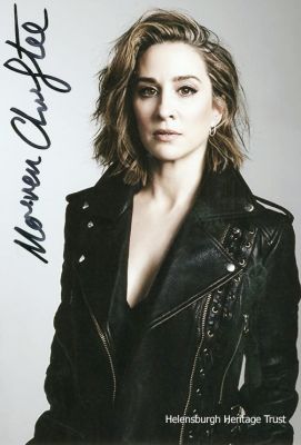 Morven Christie
A 2020 autographed photo of Helensburgh-born stage, TV and screen actress Morven Christie. The former ski instructor has appeared for the Royal Shakespeare Company, in films such as 'House of 9' with Denis Hopper, 'The Flying Scotsman' with Johnny Lee Miller, and 'The Young Victoria" with Emily Blunt, and on TV in 'Harley Street', 'Teachers', 'Monday Monday', 'Grantchester' and 'The A Word'.

